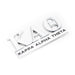 Kappa Alpha Theta 3D Chrome Auto Emblem