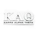 Kappa Alpha Theta 3D Chrome Auto Emblem