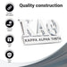 Kappa Alpha Theta 3D Chrome Auto Emblem