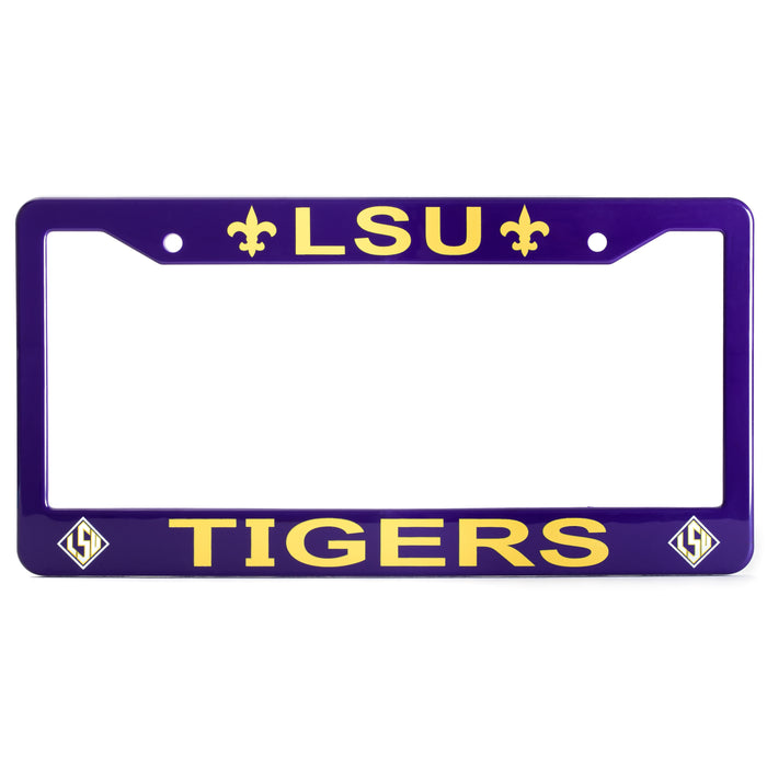 LSU Tigers License Plate Frame Cover