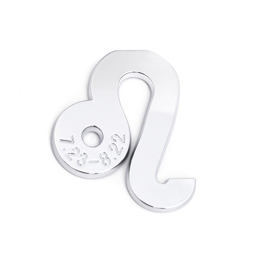 Leo 3D Chrome Zodiac Auto Emblem & Decal