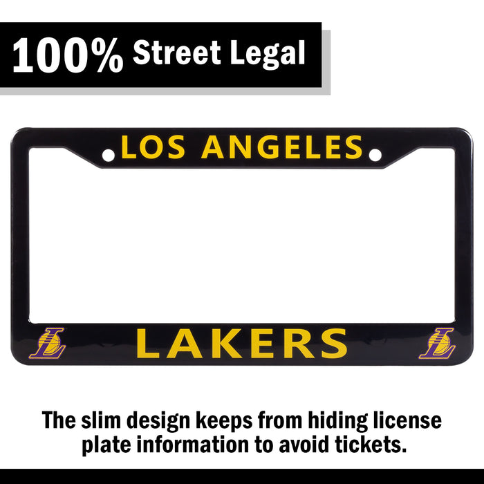 Los Angeles Lakers License Plate Frame Cover