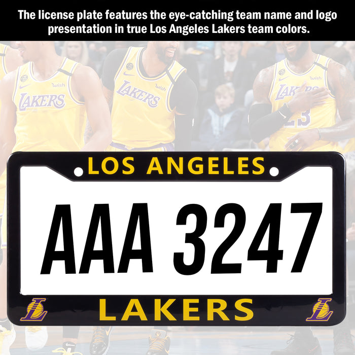 Los Angeles Lakers License Plate Frame Cover