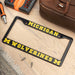 Michigan Wolverines Black License Plate Frame Cover