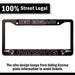 New England Patriots License Plate Frame Cover