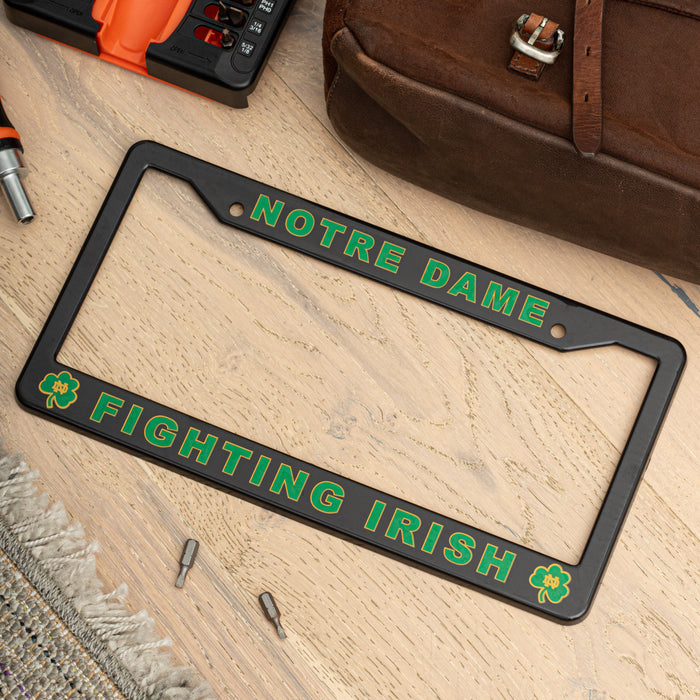 Notre Dame Fighting Irish License Plate Frame Cover