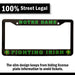 Notre Dame Fighting Irish License Plate Frame Cover