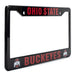 Ohio State Buckeyes Black License Plate Frame Cover