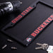 Ohio State Buckeyes Black License Plate Frame Cover