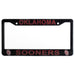 Oklahoma Sooners License Plate Frame Cover