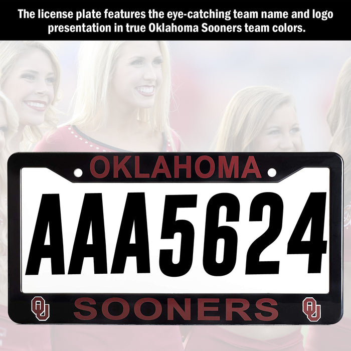 Oklahoma Sooners License Plate Frame Cover | ads