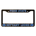 Penn State Nittany Lions Black License Plate Frame Cover