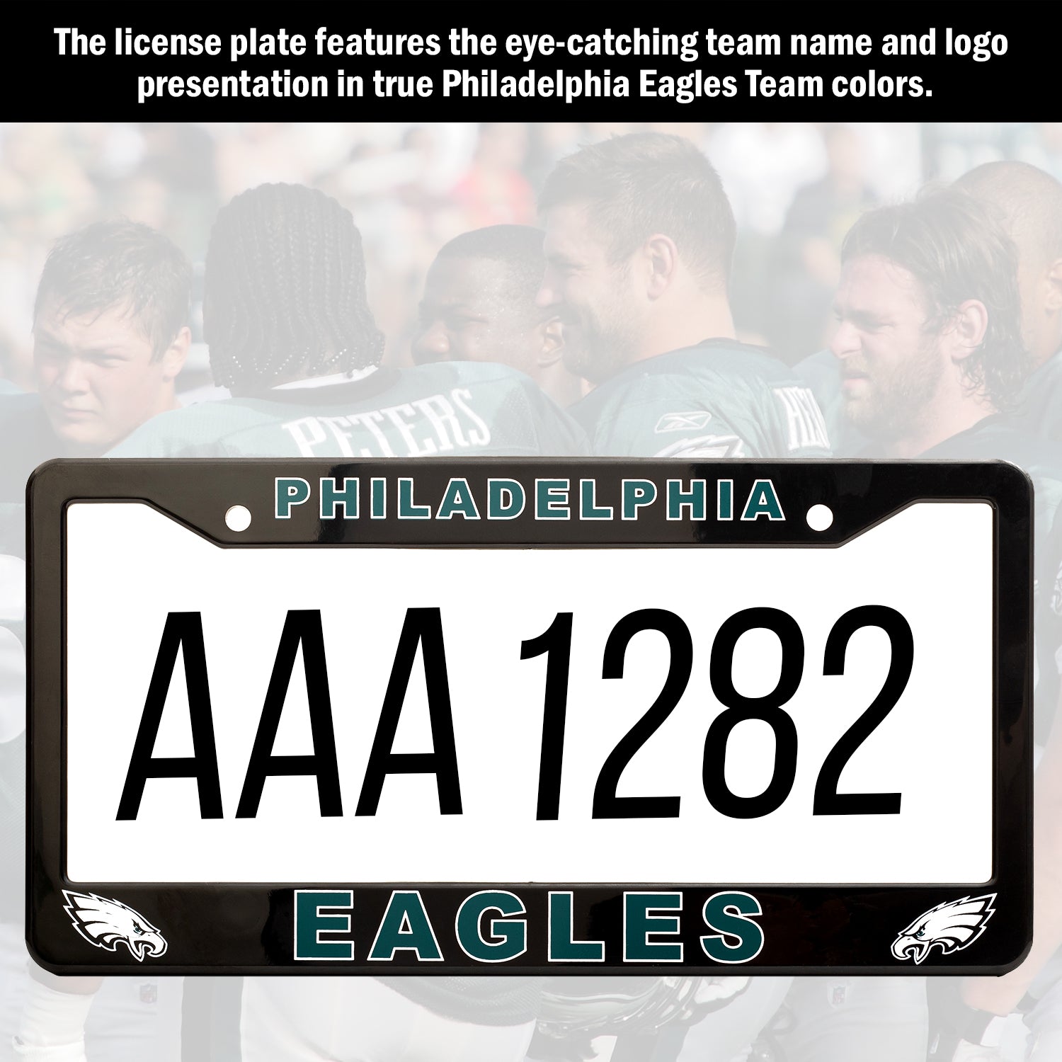 Philadelphia Eagles License Plate Frame Cover | ads