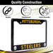 Pittsburgh Steelers License Plate Frame Cover