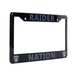 Raider Nation License Plate Frame Cover