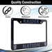 Raider Nation License Plate Frame Cover