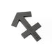 Sagittarius 3D Matte Black Zodiac Auto Emblem