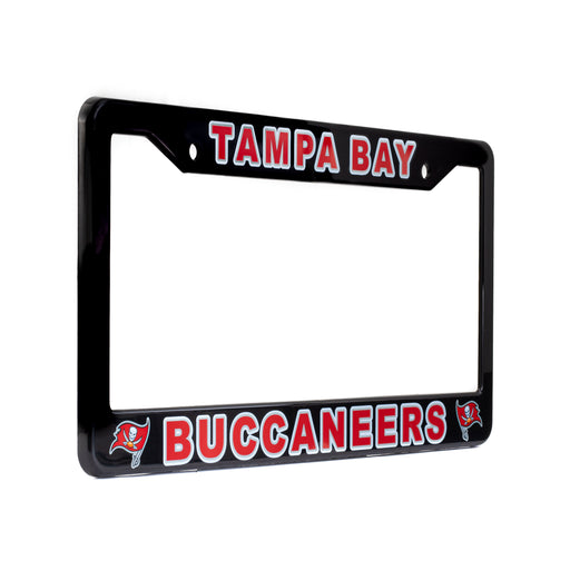 Tampa Bay Buccaneers Black-Red License Plate Frame Cover