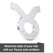 Taurus 3D Chrome Zodiac Auto Emblem & Decal