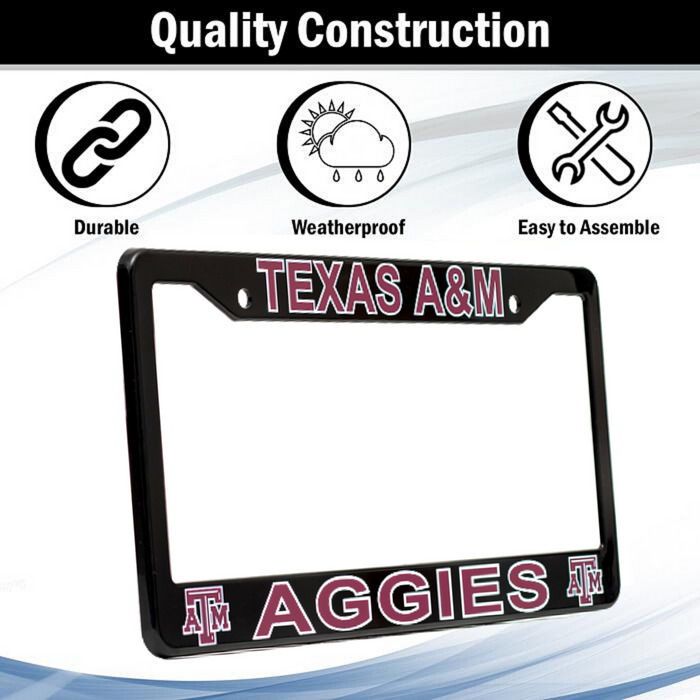 Texas A&M Aggies License Plate Frame Cover