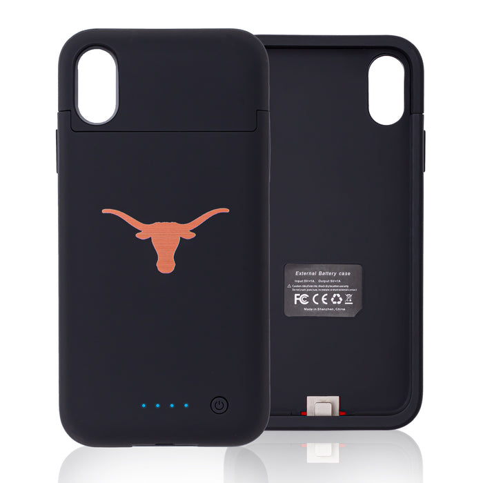 Texas Longhorns iPhone X Xs Wireless Battery Charging Phone Case