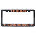Texas Longhorns License Plate Frame Cover