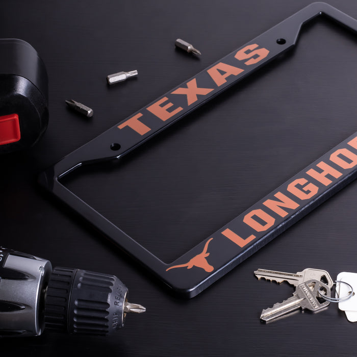 Texas Longhorns License Plate Frame Cover