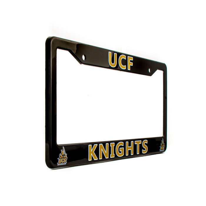 UCF Knights Black License Plate Frame Cover