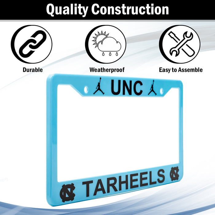 UNC North Carolina Tar Heels License Plate Frame Cover
