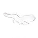 United States American Eagle 3D Chrome Auto Emblem