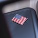 United States American Flag 3D Chrome Auto Emblem