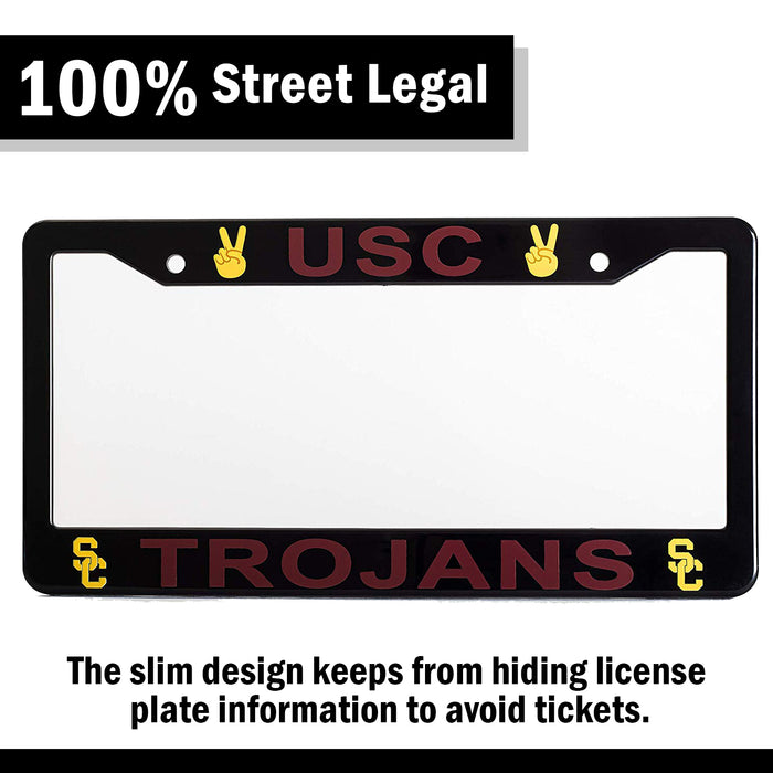 USC Trojans License Plate Frame Cover