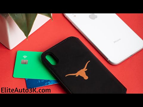 Texas Longhorns iPhone X Xs Wallet Phone Case And Card Holder