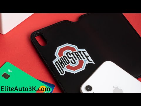 Ohio State Buckeyes iPhone X Xs Wallet Case & Card Holder